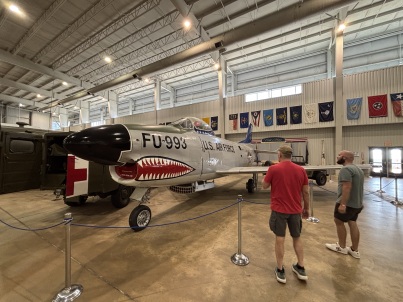 I wasn’t sure what this was at first, but after looking around online, I think this is an F-86L Sabre